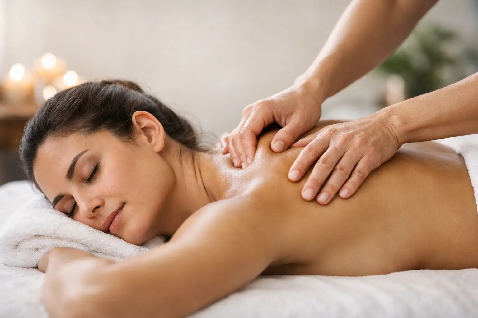 Therapeutic Massage for Muscle Tension